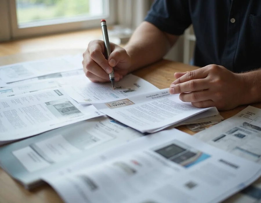 Brand comparison grid showing reliability, efficiency, price, and features ratings